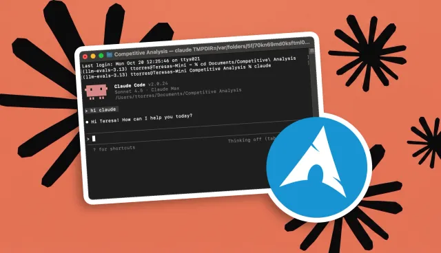 Ricing Arch Linux with Claude Code